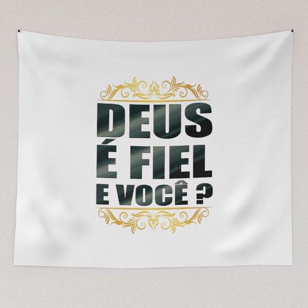 Item preview, Deus é Fiel designed and sold by shinevideo.