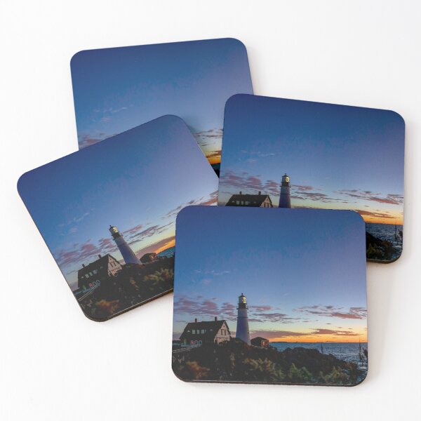 Item preview, Portland Maine Head Light At Dawn designed and sold by Rocky Mountain Artistry.