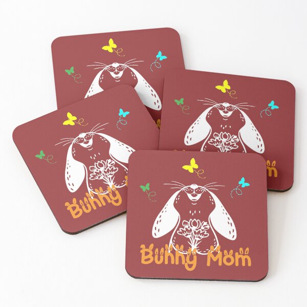 Item preview, Bunny Mom Design With Butterflies designed and sold by shennit.