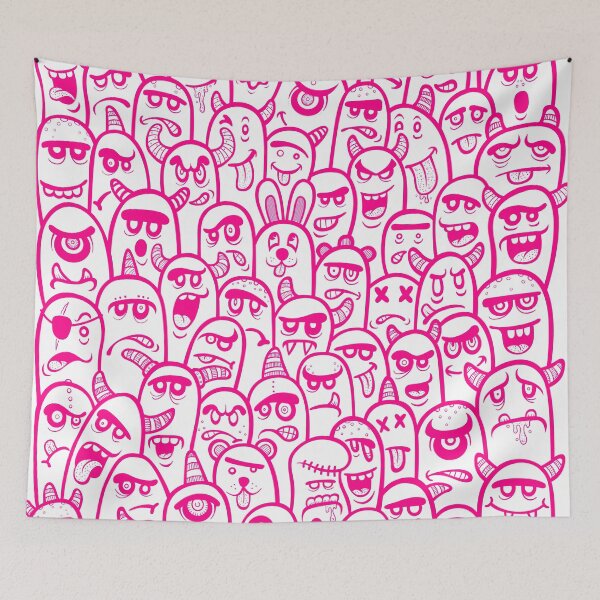 Item preview, Sea of Faces 02 designed and sold by kristjanlyngmo.