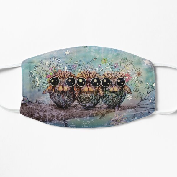 three little night owls Mask
