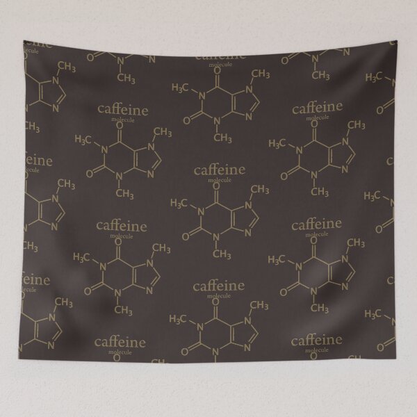 Item preview, Caffeine Molecule designed and sold by siggyspatsky.