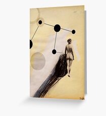 little miss DadA Greeting Card