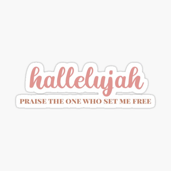 Item preview, Hallelujah  designed and sold by graceupongracee.