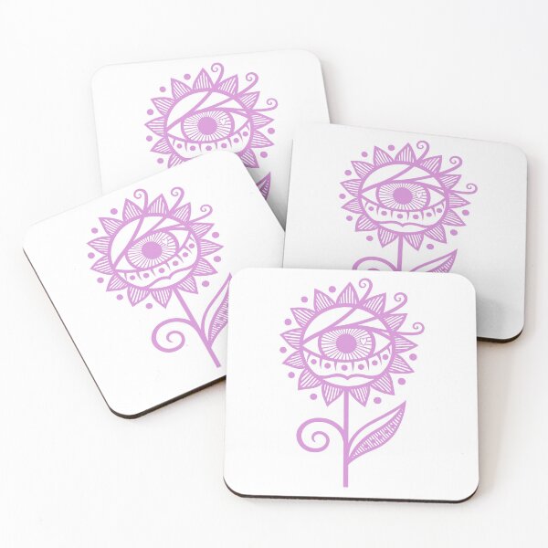 Item preview, Original Cyclops Flower Artwork Illustration (pink) designed and sold by wariana.