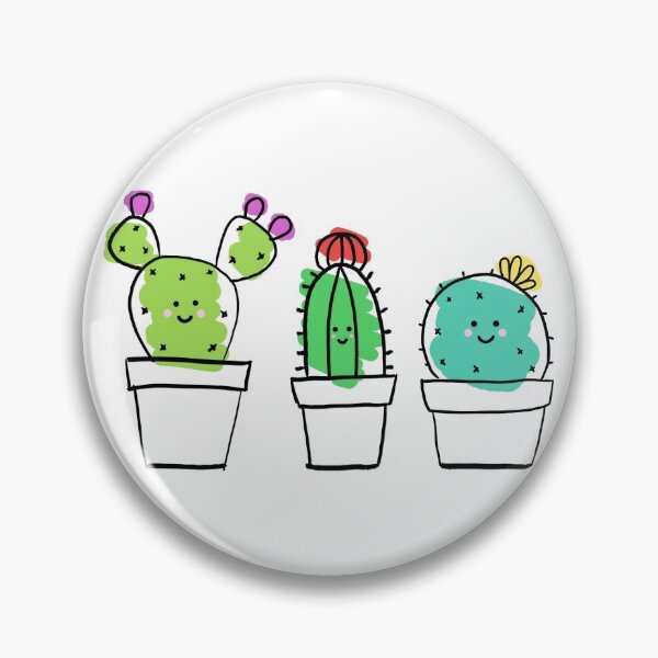 Item preview, Happy Potted Cactus Buddies designed and sold by CactusQuill.