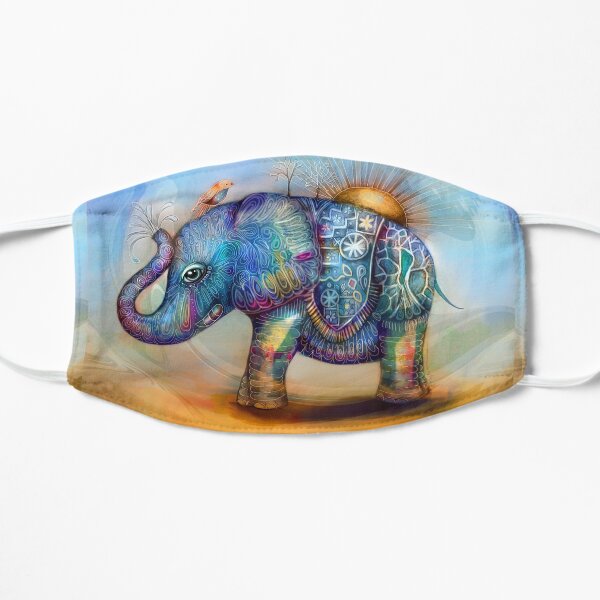 magic rainbow elephant Mask