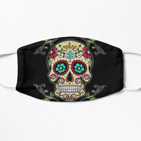 Day of the Dead Flat Mask