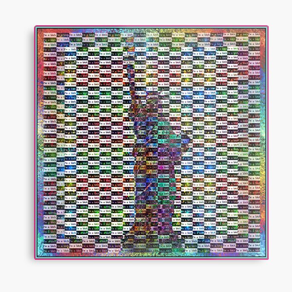 Liberty is a Bitch Metal Print