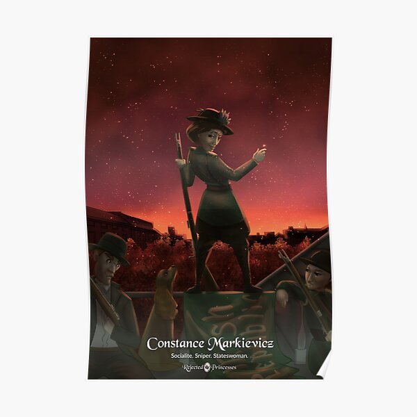 Constance Markievicz - Rejected Princesses Poster