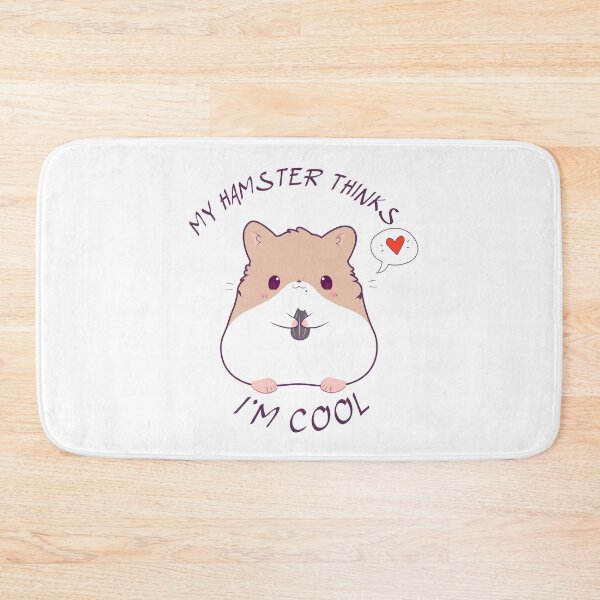 Item preview, my hamster thinks i'm cool designed and sold by Kissane art.