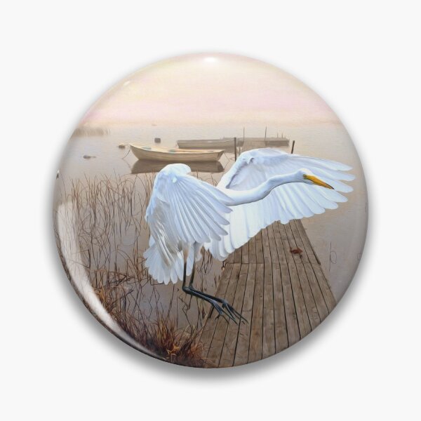 Item preview, Great White Heron Landing designed and sold by FineArtography.