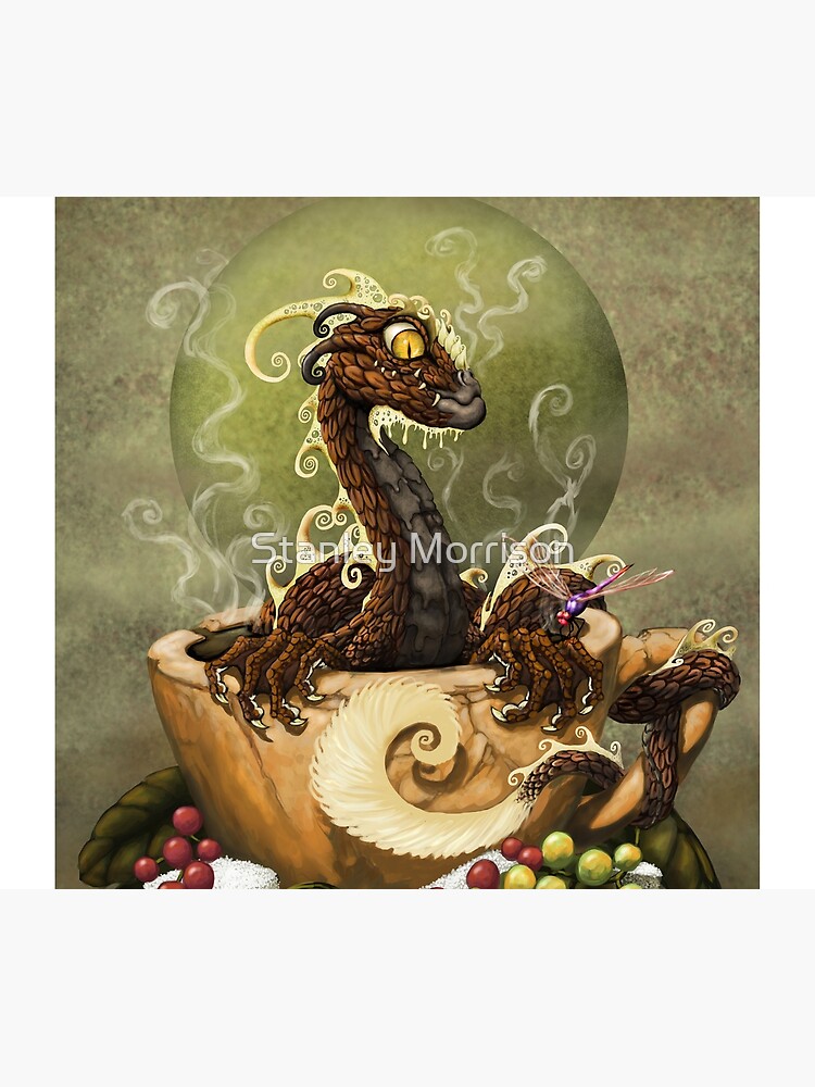 Coffee Dragon by SMorrisonArt