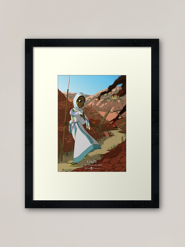 Alternate view of Gudit - Rejected Princesses Framed Art Print
