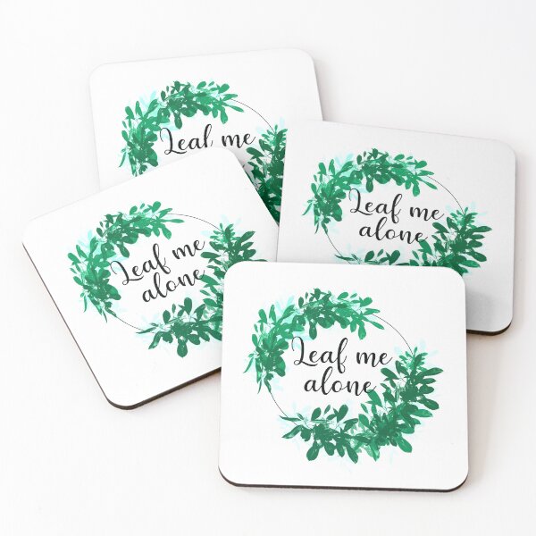 Item preview, Leaf Me Alone  designed and sold by TheLonelyMoon.