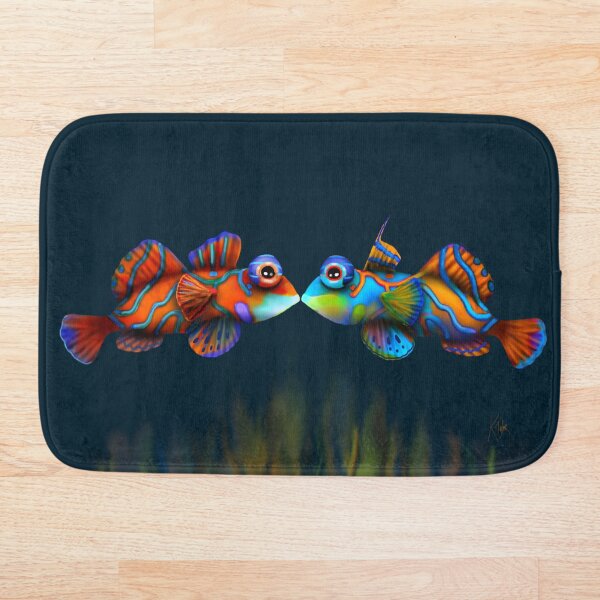 Mandarinfish Bath Mat