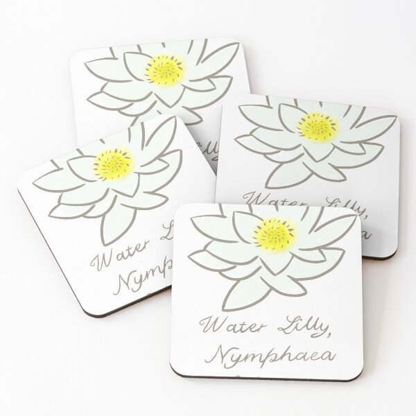 Item preview, Water Lilly Nymphaea Odorata  designed and sold by BohemianBalance.