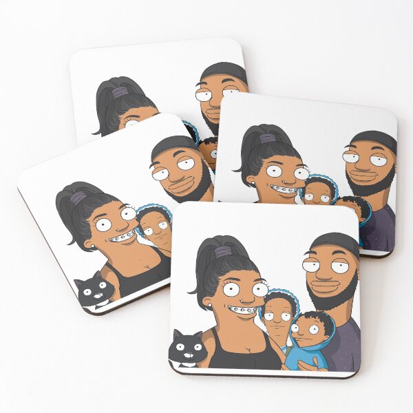 Item preview, Bobs burger African American family designed and sold by Stillbuzz.