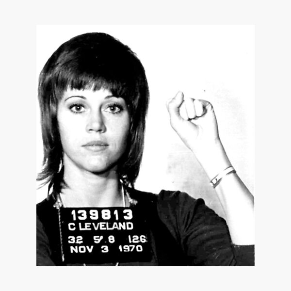 Item preview, Jane Fonda Mugshot designed and sold by Marylandterps09.