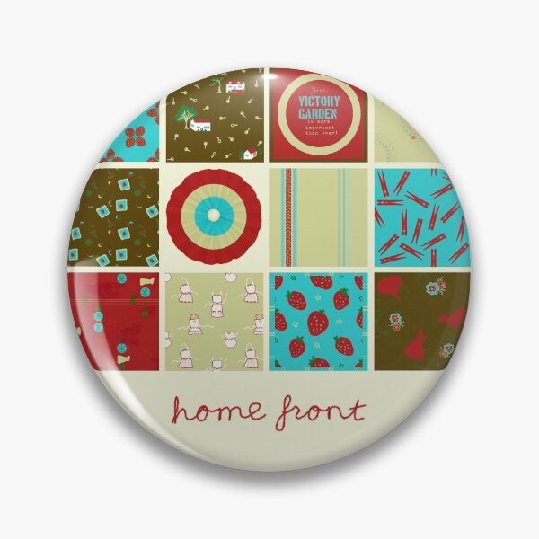 Item preview, "Home Front" Victory Garden Blocks designed and sold by LochNestFarm.