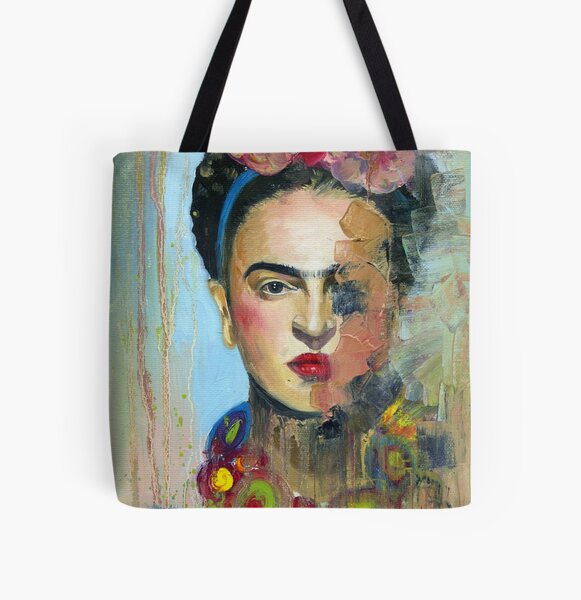 Frida Kahlo Art All Over Print Tote Bag