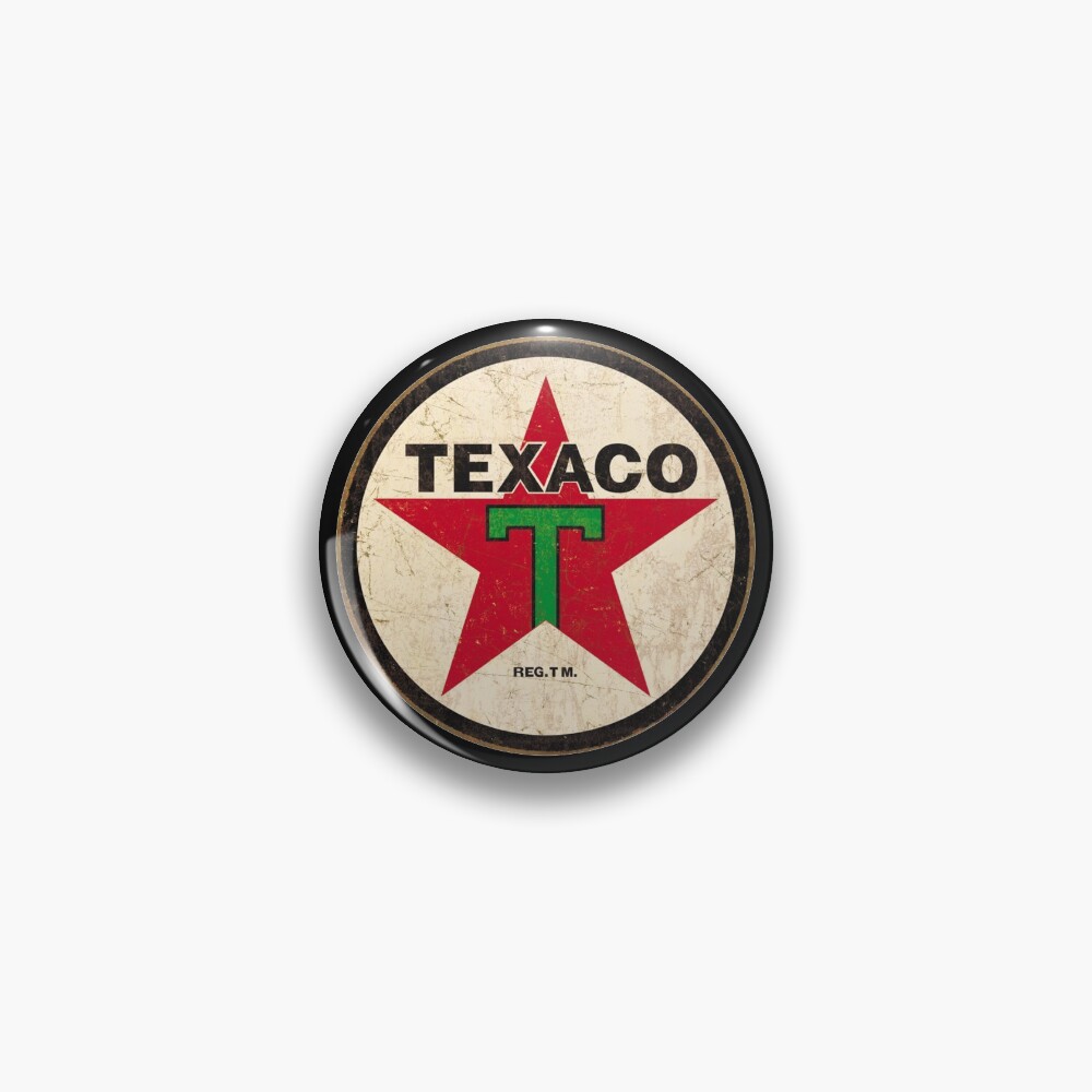 3n27b Texaco   logo lapel pin 