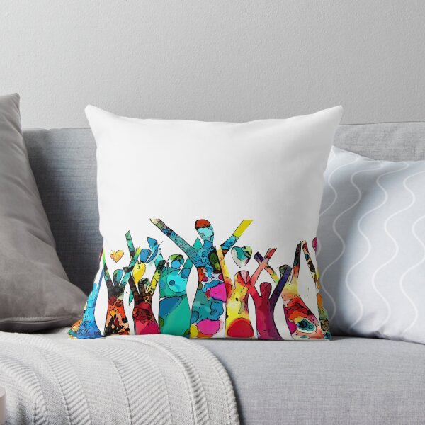 The Other Side : We Will Rise Again Throw Pillow