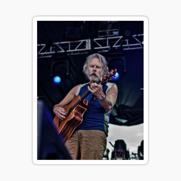 “Bob Weir” Sticker for Sale by Studio601 | Redbubble