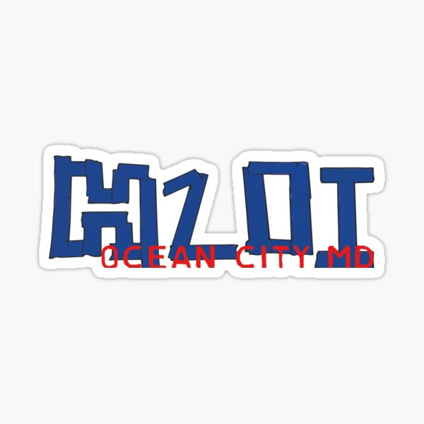 "H2oi OCMD Tape Design" Sticker for Sale by NationDecay Redbubble
