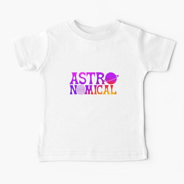 Masque astronomique T-shirt bébé