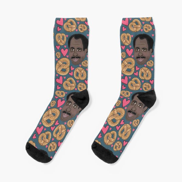 For The Love of Pretzels Pattern Socks
