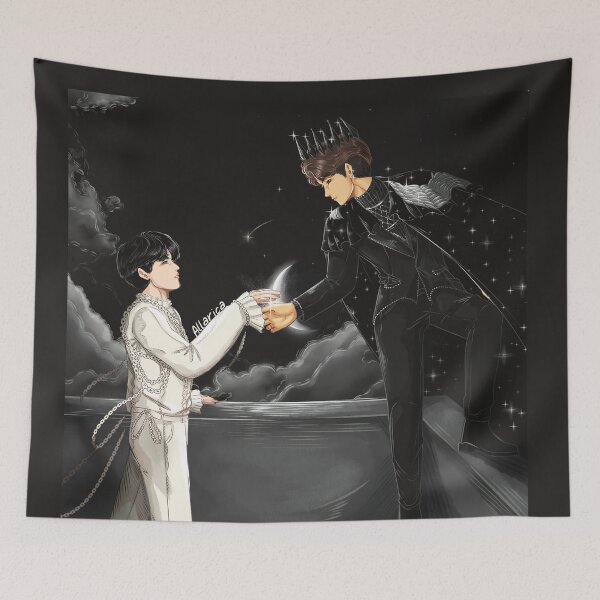 Item preview, Jackson and Jinyoung Not By The Moon designed and sold by allarica.