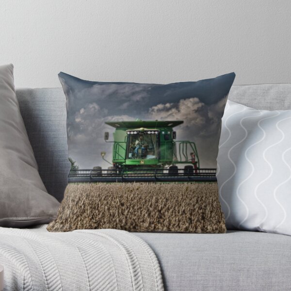 Cuttin' Beans Throw Pillow