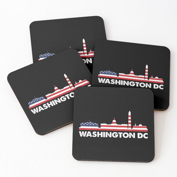 Item preview, Washington DC American Flag Shirt, 4th of July shirts designed and sold by Orange Pieces.