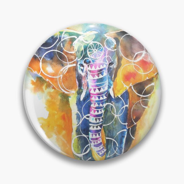 Item preview, Elefante naranja designed and sold by StudioKaufmann.