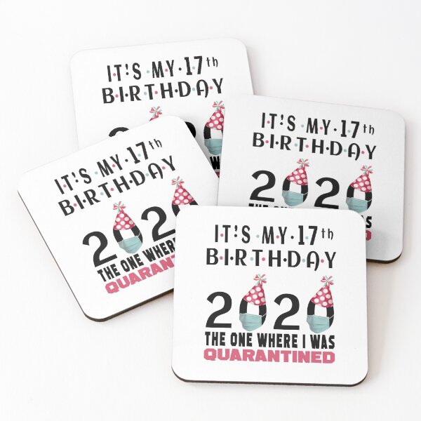 Item preview, Its My 17th Birthday The One Where I was Quarantined Social Distancing Gifts  designed and sold by AnimaLovers.