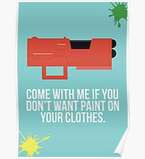 Community Paintball Print Poster