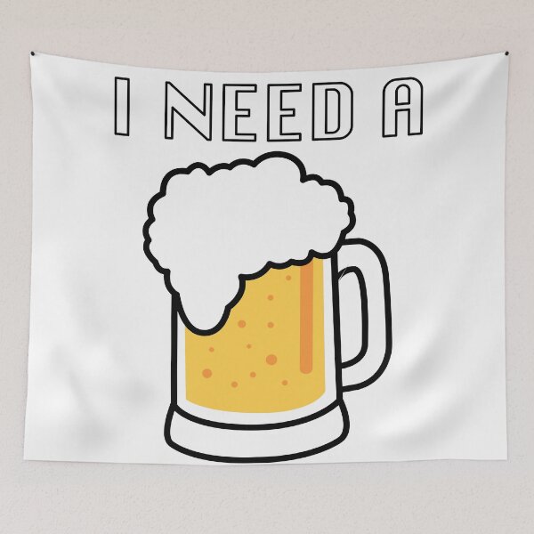Item preview, I Need A Beer designed and sold by Alessandro-M19.
