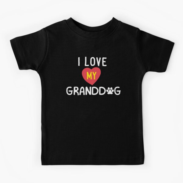 I love my grandma dog shirt best sale