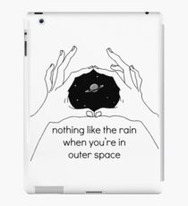 nichts wie der Regen iPad-Hülle & Klebefolie