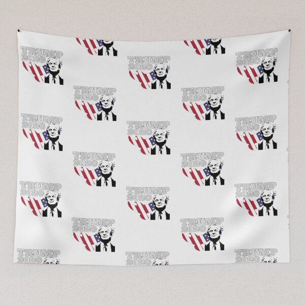 Aperçu de l'œuvre TRUMP 2020 PATRIOTIC GIFT IDEA COOL FUNNY CUTE RE ELECT PRESIDENT DONALD J 4 ANS DE PLUS! créée et vendue par Nextlevellife.