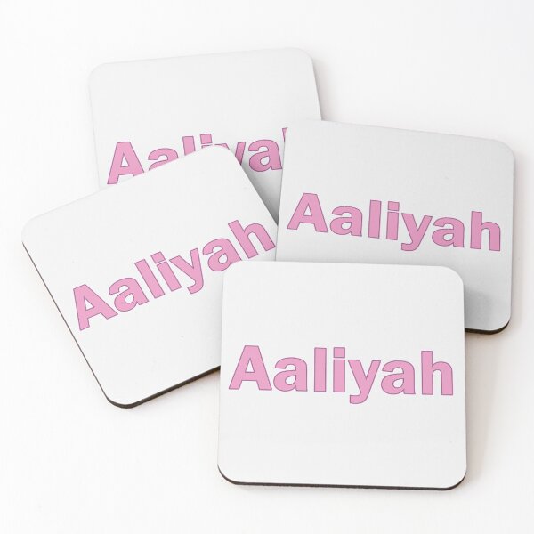 Item preview, Aaliyah name pink lettering text - 0020 designed and sold by PrettyDesserted.