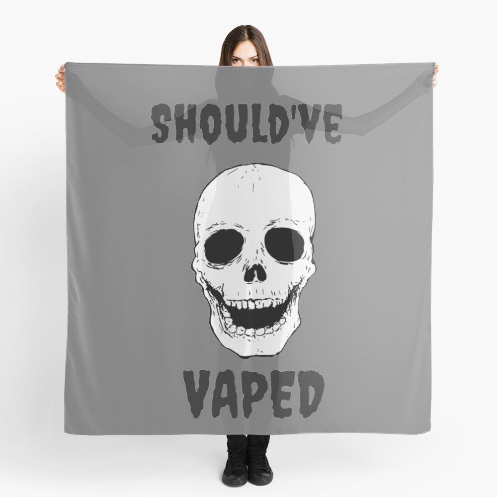 Should've Vaped Skull Scarf