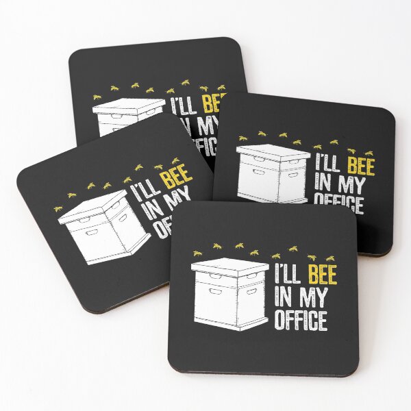 Item preview, Funny Beekeeper Design - I'll be in My Office - with Bee Hives designed and sold by EstelleStar.
