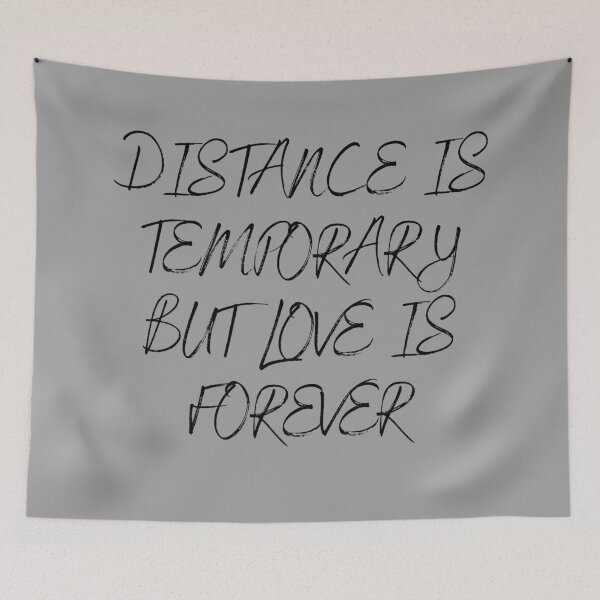 Item preview, Distance is Temporary but love is forever designed and sold by javes93.