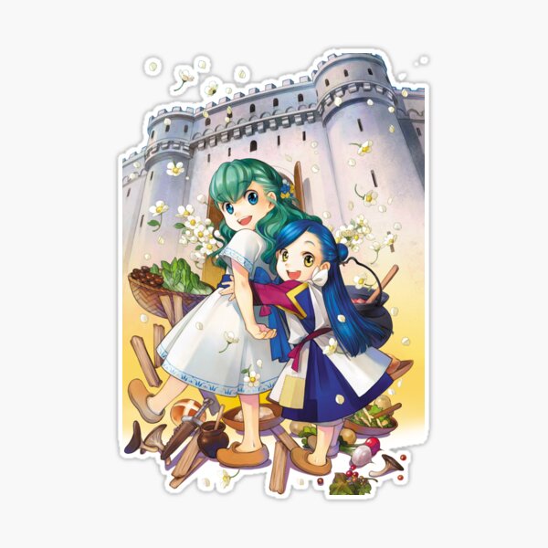 Honzuki no Gekokujou Rozemyne & Myne with Love Sticker for Sale by  AKR-Hobby