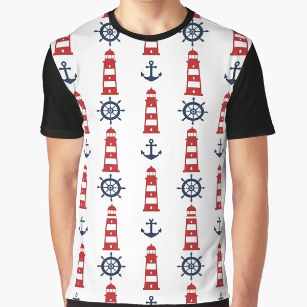 Apesnort Nautical Shirt Funny Mariners T-Shirt Octopus Tshirt Humorous Printed Art Sailors Sailor Boater Oceanic Tee Shirts Graphics Distressed Tees