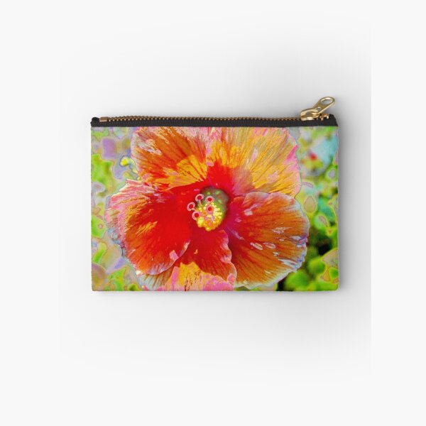 Artikelvorschau, Rosiger Pfirsichhibiscus entworfen und verkauft von B. Randi Bailey.