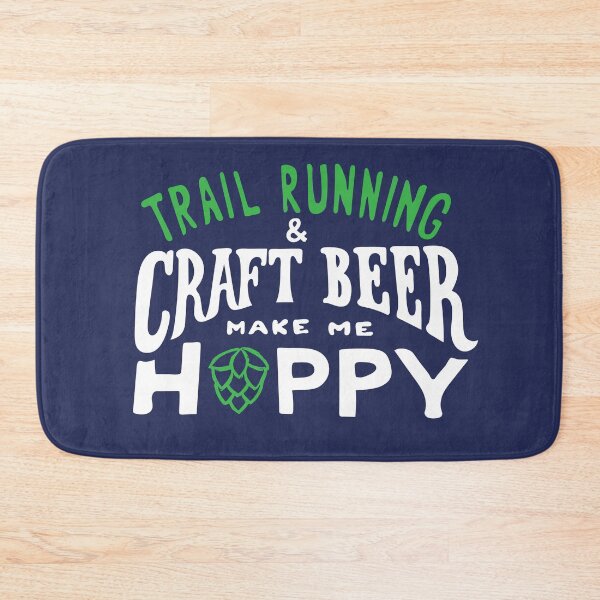 Item preview, Trail Running and Craft Beer make me hoppy. designed and sold by yelly123.