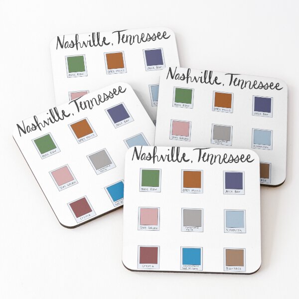 Item preview, Nashville Tennessee city guide  designed and sold by Konakayla.